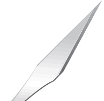 72-1501-15 Degree Microknife
