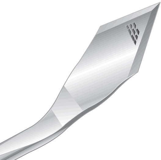 72-2663-Clear Corneal Knife 2.65MM Ang