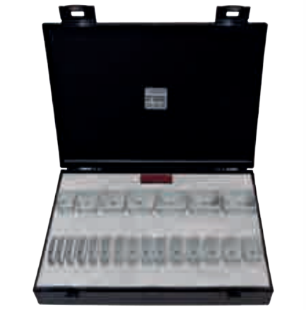 8630-1612-10-Box of 22 square prisms (0,5 to 50 dpt)