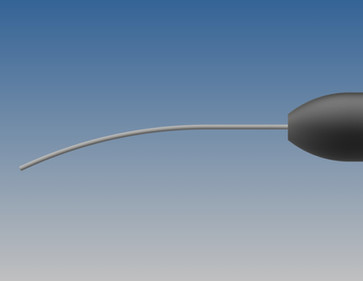 VS0120.23-23G Curved Laser Probe